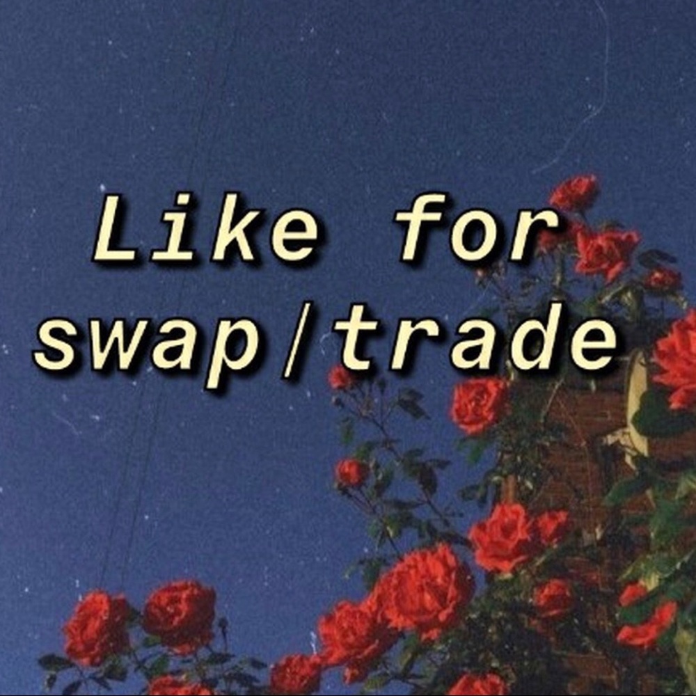 Message if you’d like to trade